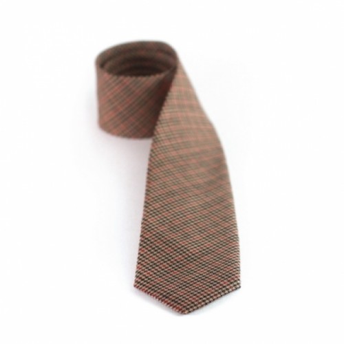 Стильный галстук в рубчик, 100% хлопок