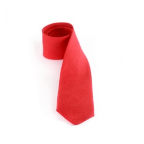 Эксклюзивный галстук красного цвета, 100% хлопок